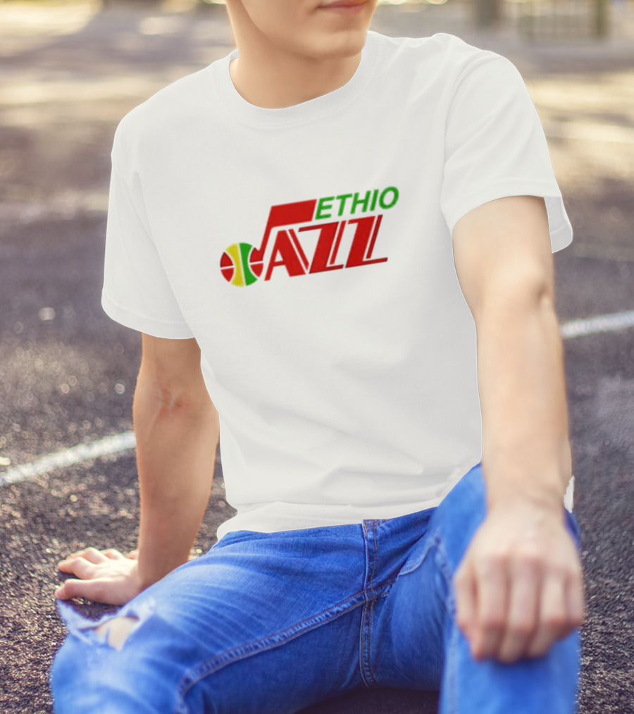 Ethio Jazz Awesome Tapes From Africa Musical Note T-Shirt