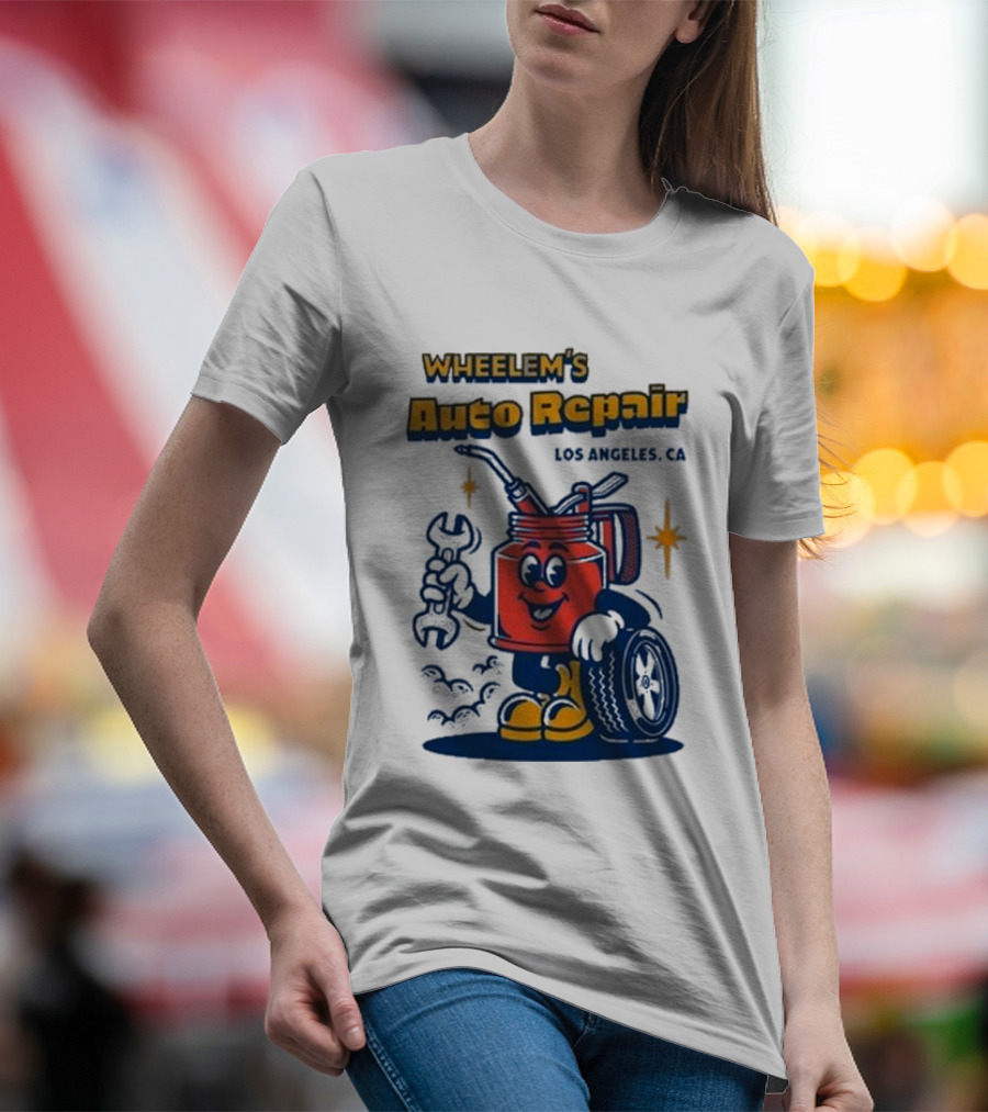 Wheelem's Auto Repair Los Angeles CA T-Shirt