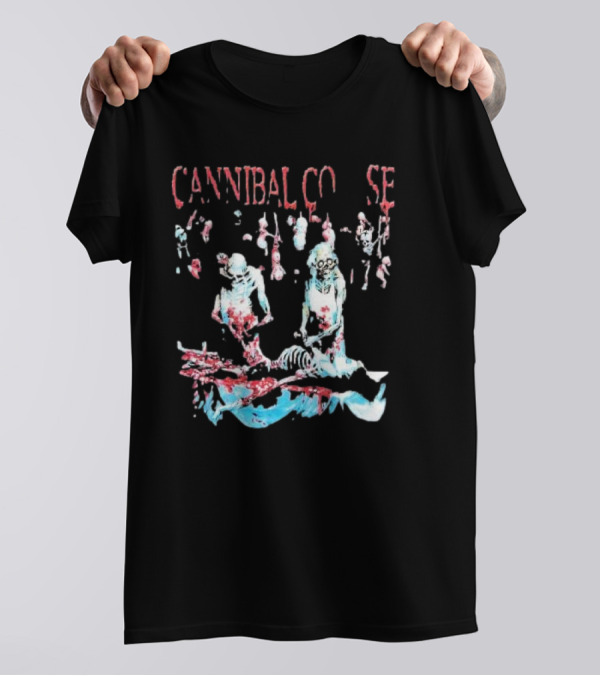 Cannibal Corpse Butchered At Birth Skeletons Gruesome Scene T-Shirt