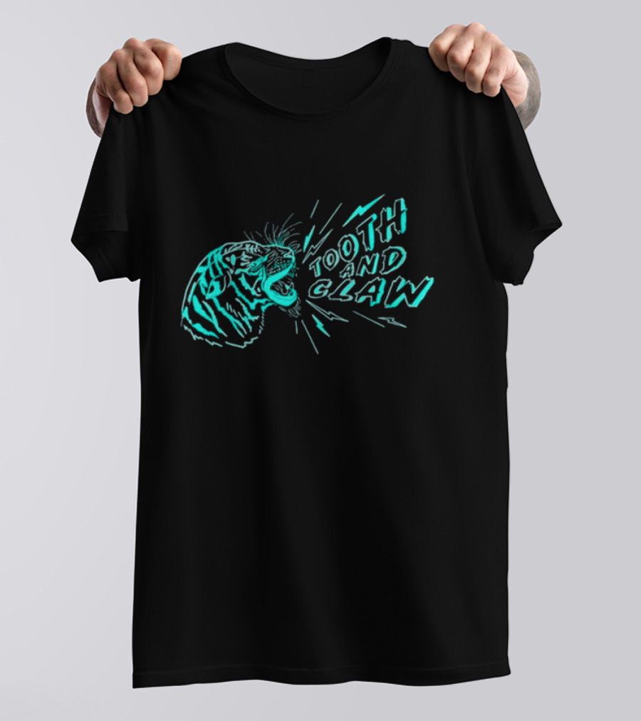 TOOTH AND CLAW TIGER MIDWEIGHT ROAR T-Shirt
