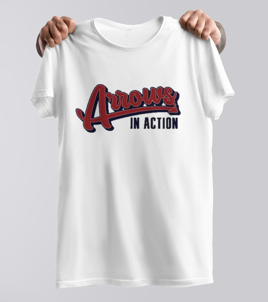 Arrows In Action Athletic Vintage Style Sports T-Shirt