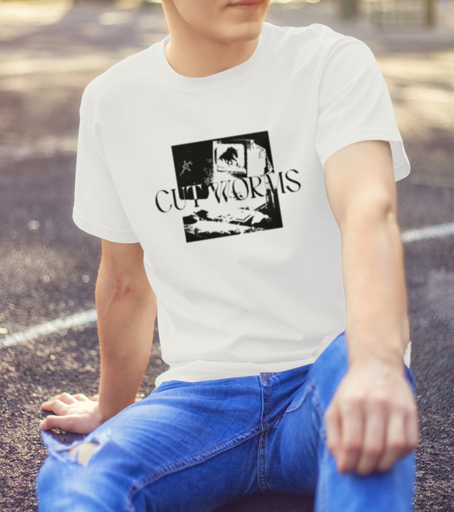 Cut Worms Horse Star TV Screen T-Shirt