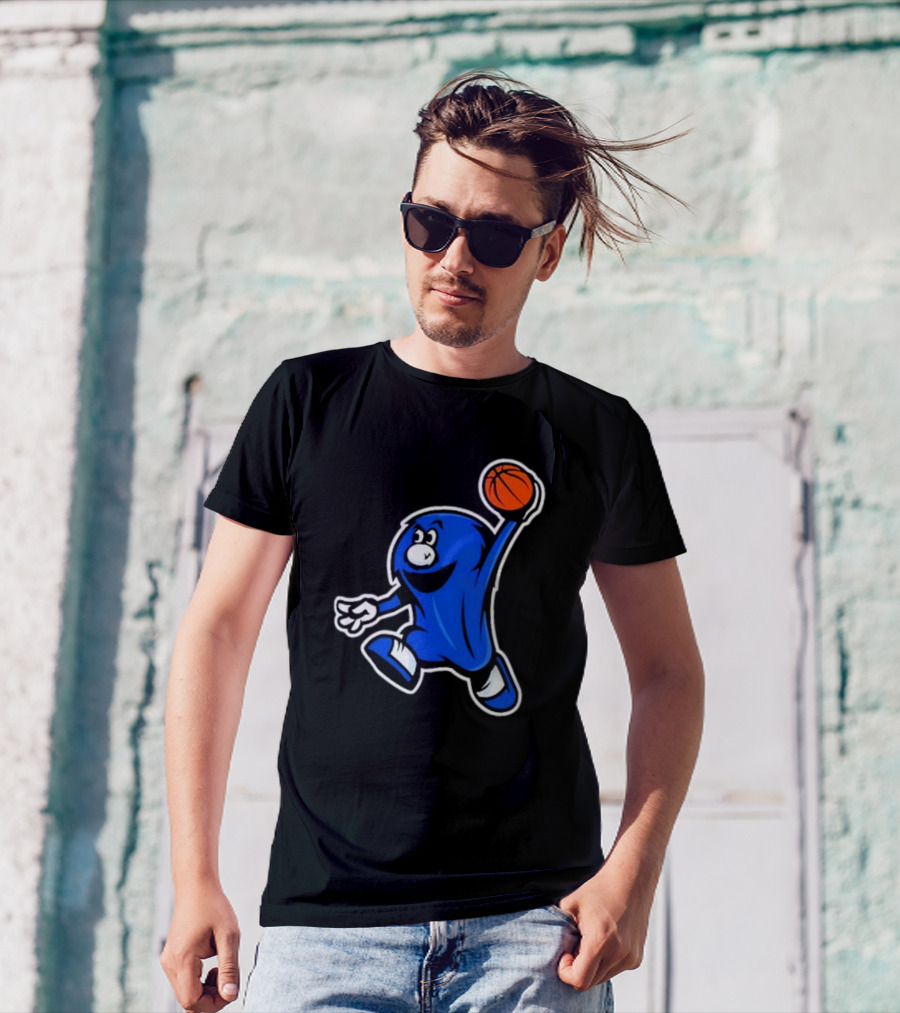 Dicks Xavier Musketeers Blue Blob Basketball T-Shirt
