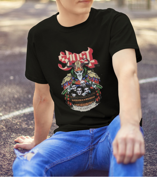 Ghost Grampus Christmas T-Shirt
