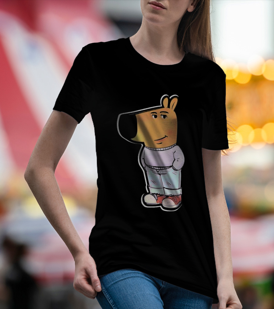 I Don't Know Who This Is. My New Character Is A Chill Guy In Relaxed Outfit With Hands In Pockets T-Shirt