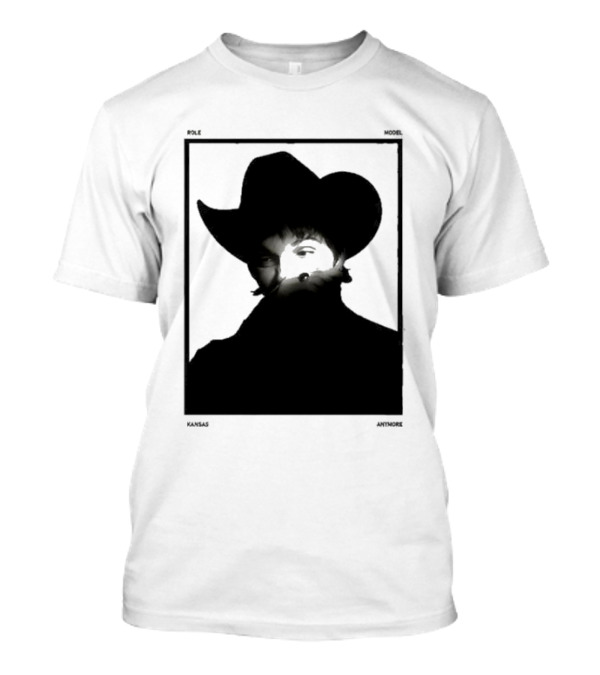 Role Model Kansas Anymore Cowboy Hat Shadow T-Shirt