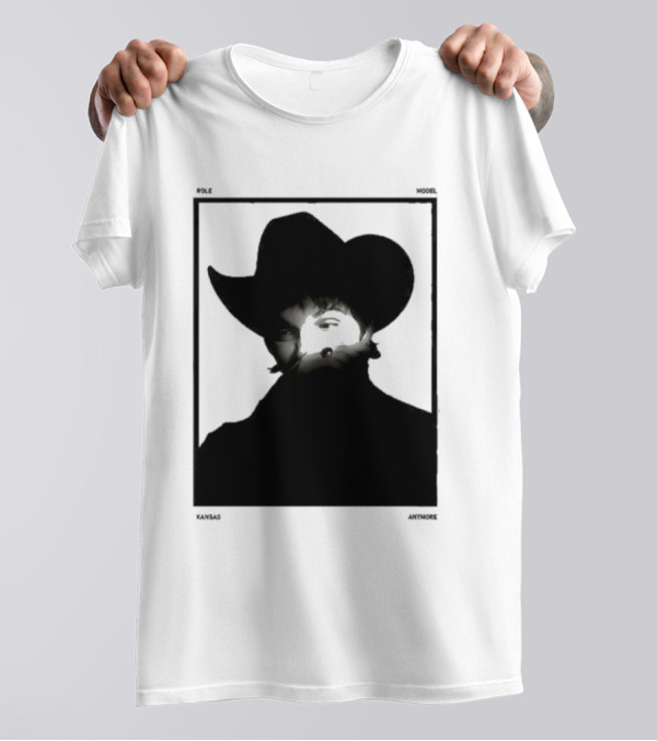 Role Model Kansas Anymore Cowboy Hat Shadow T-Shirt