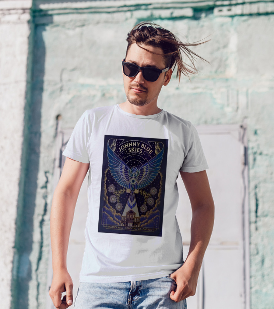 JOHNNY BLUE SKIES MASSEY HALL TORONTO T-Shirt