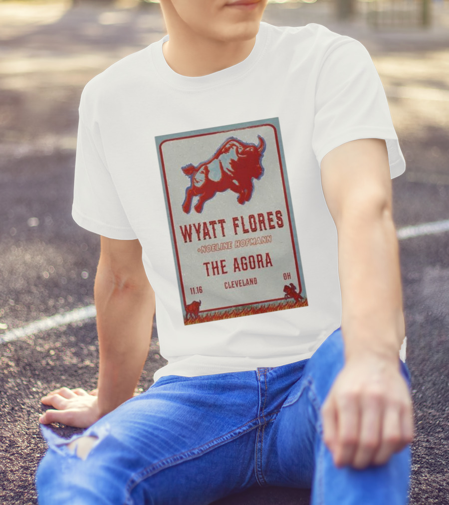 Wyatt Flores Noeline Hofmann The Agora Cleveland OH 11.16 Buffalo Image T-Shirt
