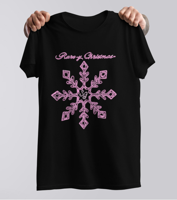 Selena Gomez Rare-Y Christmas SG Snowflake T-Shirt
