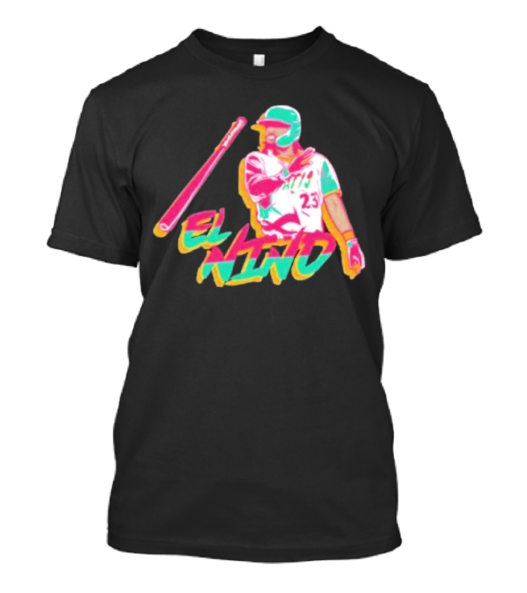 Fernando Tatis Jr El Nino Bat Flip City T-Shirt