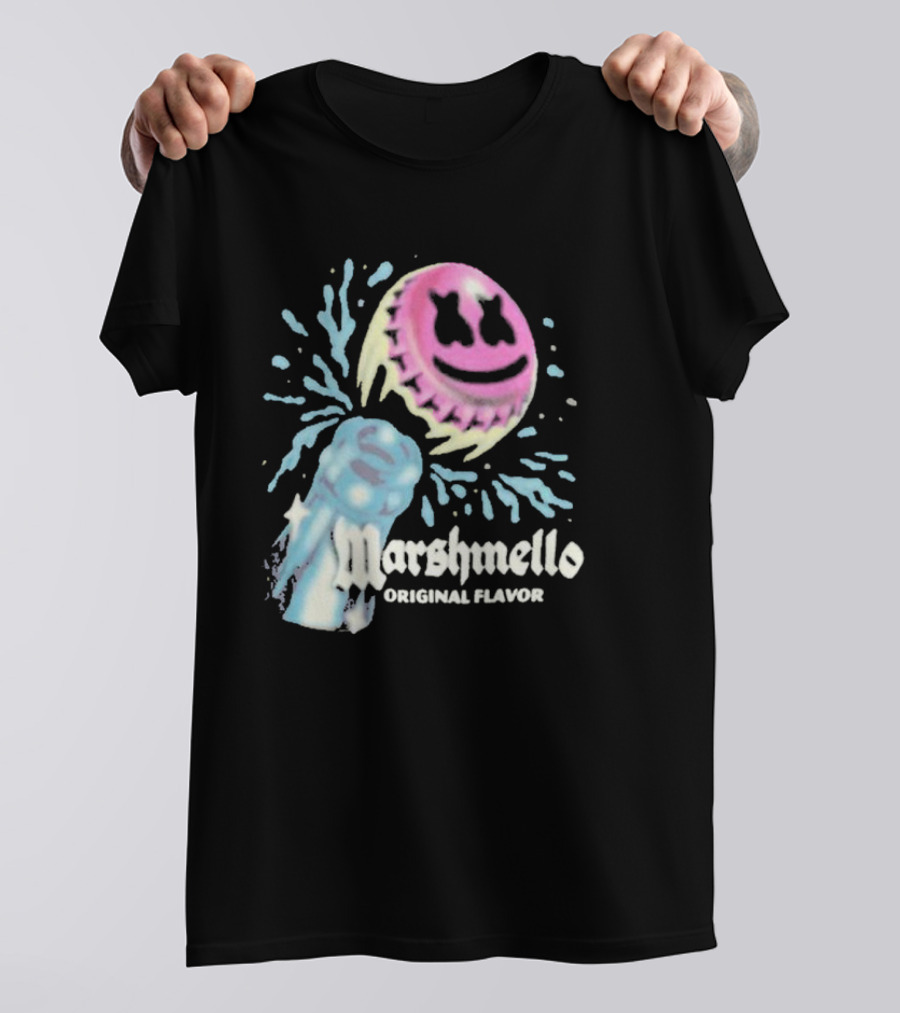 Marshmello Original Flavor Bottle Cap Splash T-Shirt