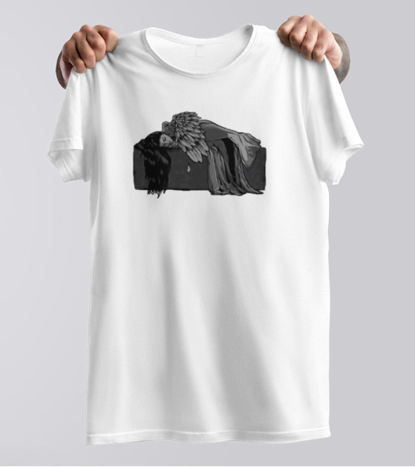 Moon Fever Forever Sleep Angel Wing Rest T-Shirt