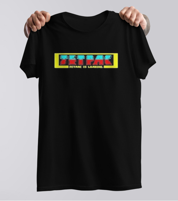 Jetpac Is Loading Retro Video Game T-Shirt