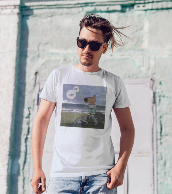 I Wish I Could Be A Dynamic Character Chill Guy Saga T-Shirt