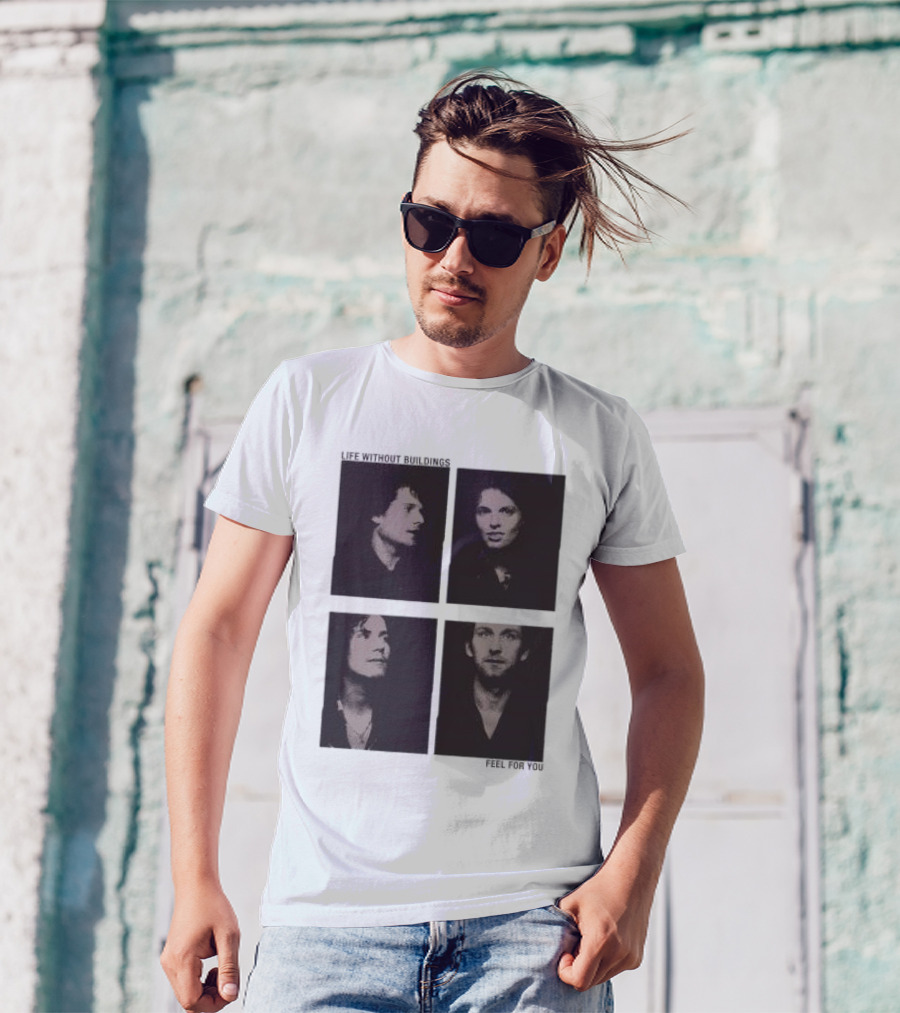 Life Without Buildings Feel For You Album Photography T-Shirt