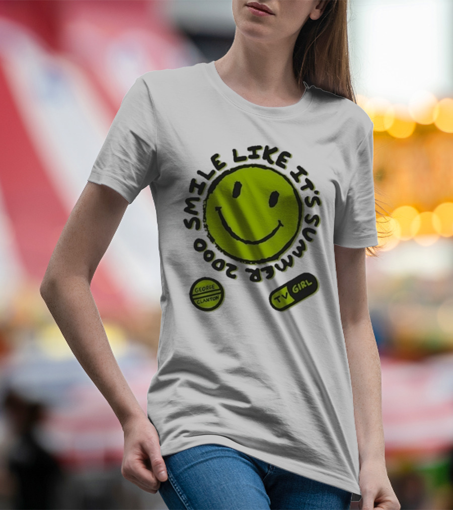 Smile Like It’s Summer 2000 TV Girl George Clanton T-Shirt