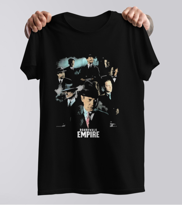 Boardwalk Empire Bootleg Series Characters Mafia Gangsters T-Shirt