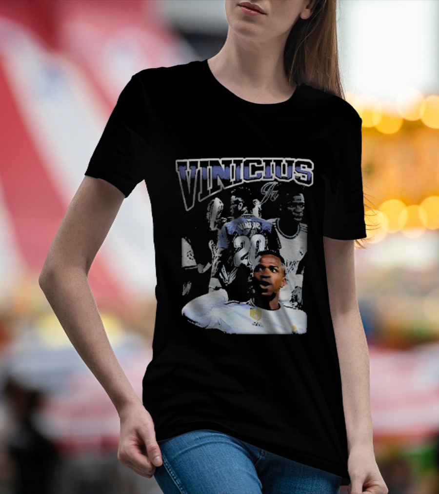 Neymar Camiseta Vinícius Jr VINI JR 20 Football T-Shirt
