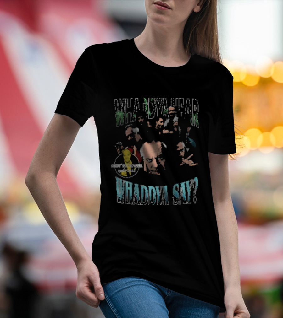 Paulie Walnuts Whaddya Hear Whaddya Say Sopranos Characters T-Shirt