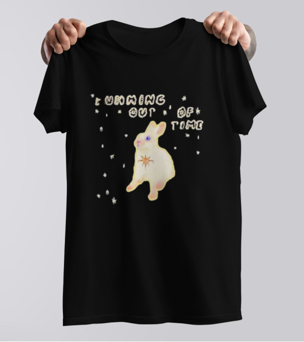 Paramore Running Out Of Time Bunny Star Map T-Shirt
