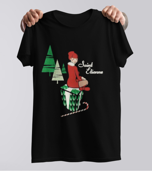 Saint Etienne A Glimpse Of Stocking Holiday T-Shirt