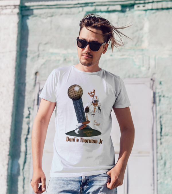 Baltimore Built Dont’e Thornton Jr Iconic Football T-Shirt