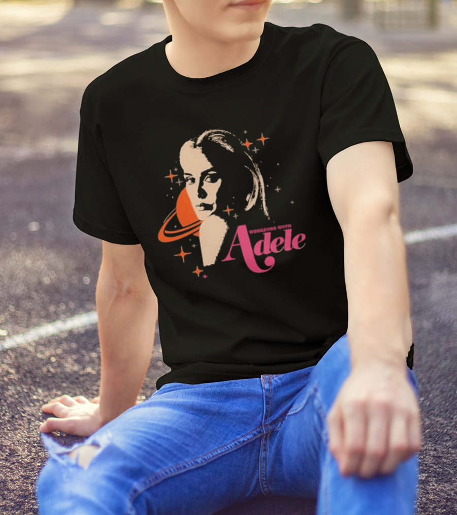 Weekends With Adele Saturn Portrait T-Shirt
