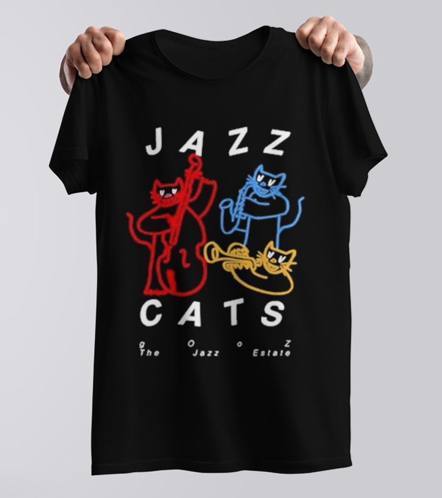 Jazz Cats Gooz The Jazz Estate Trio T-Shirt