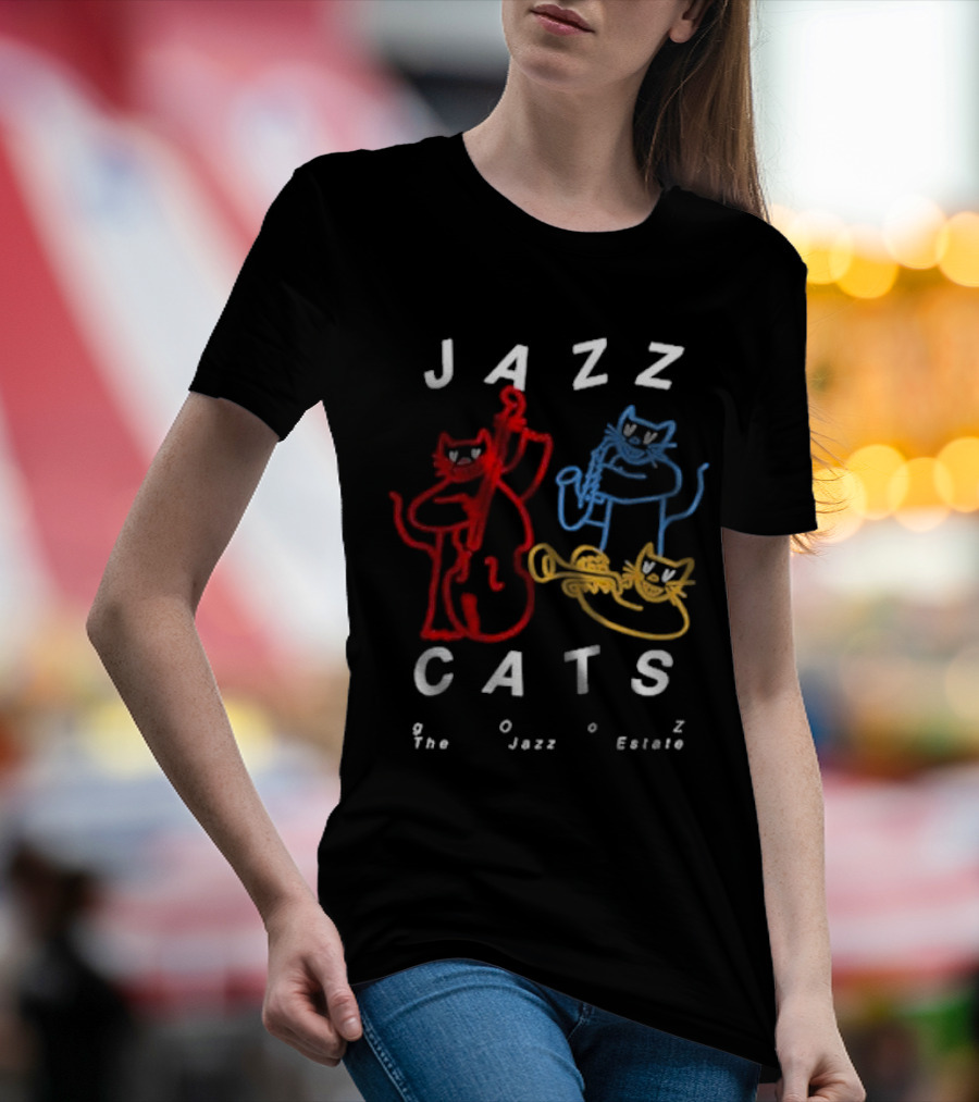 Jazz Cats Gooz The Jazz Estate Trio T-Shirt