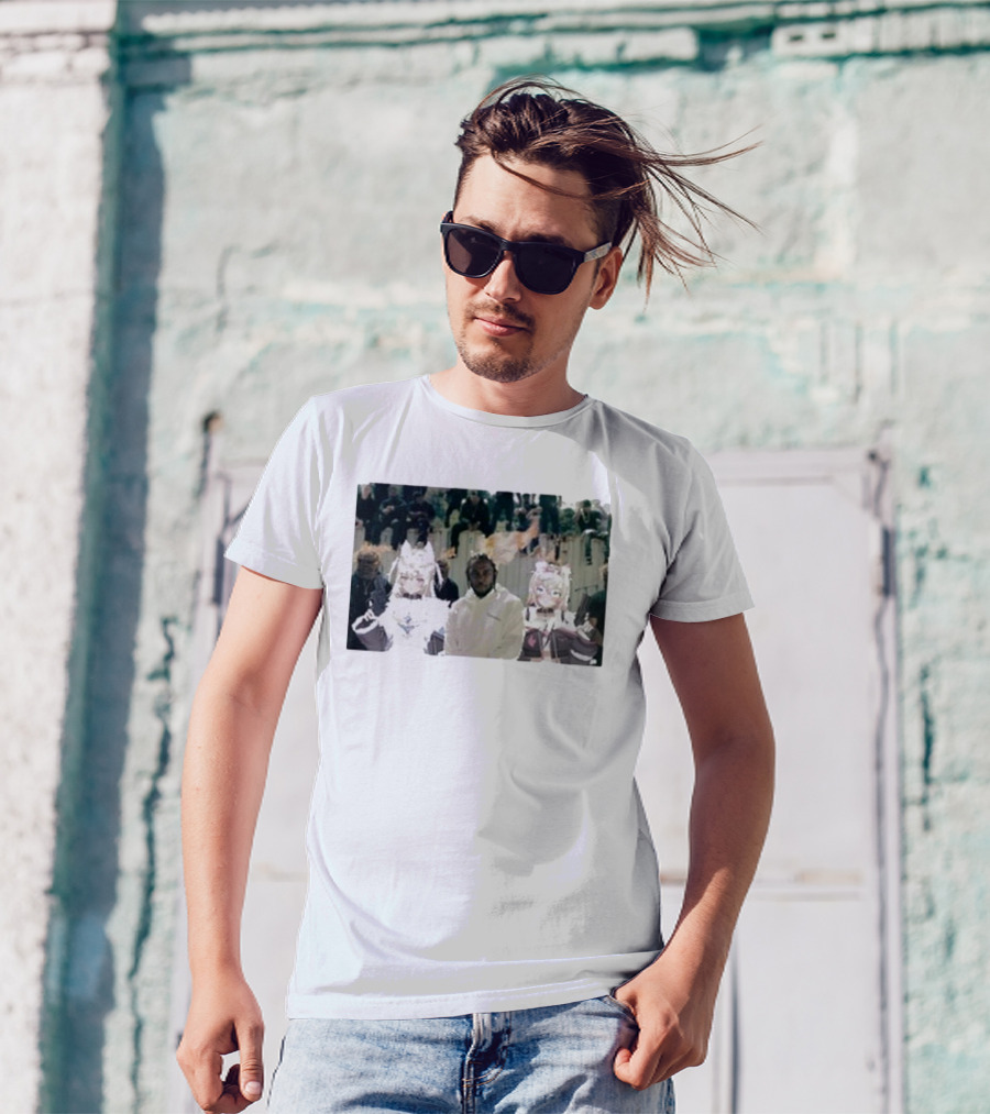 Yaruki FWMC Kendrick Good Dogs Maad City Anime Crossover T-Shirt