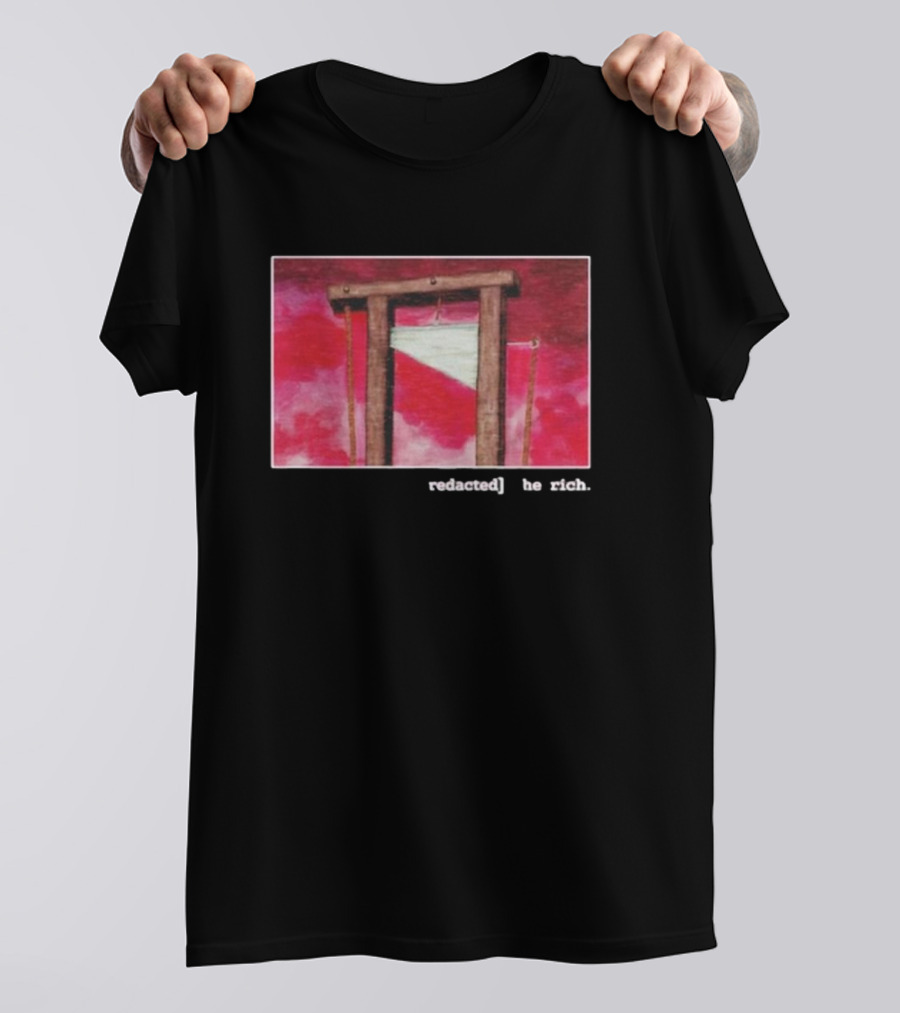 Redacted The Rich Guillotine Potatum Redacted The Rich Triblend T-Shirt