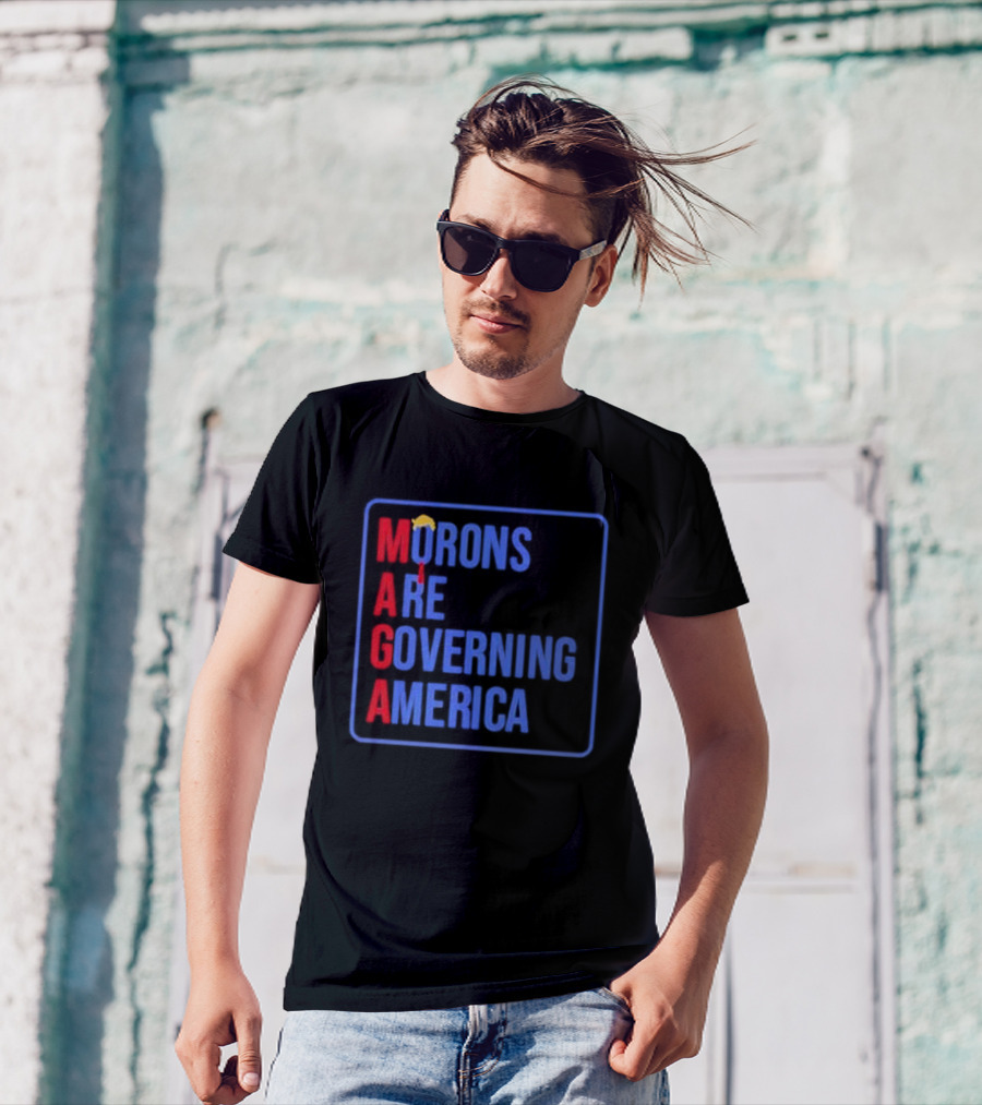 MAGA Morons Are Governing America Umbrella T-Shirt