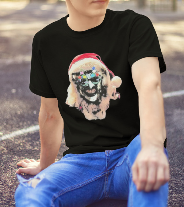 Terrifier 3 Xmas Santa Horror Clown T-Shirt