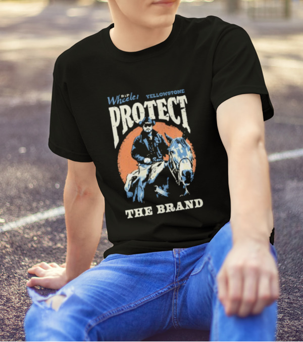 Yellowstone Rip Wheeler Protect The Brand Vintage Cowboy T-Shirt