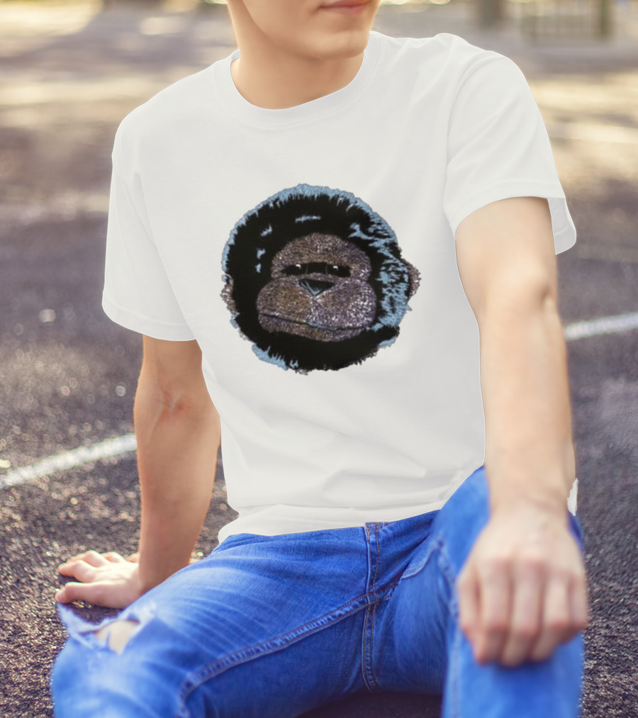 Christmas Dinosaur Jr Gorilla Head T-Shirt