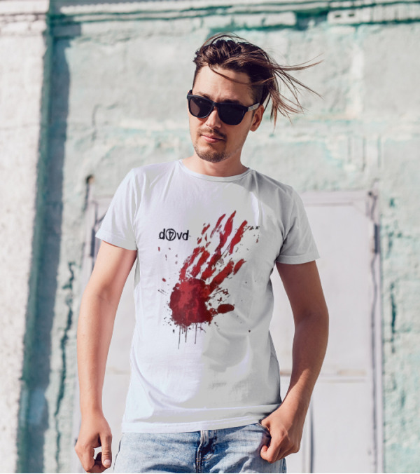 D4VD Blood Handprint Splatter T-Shirt