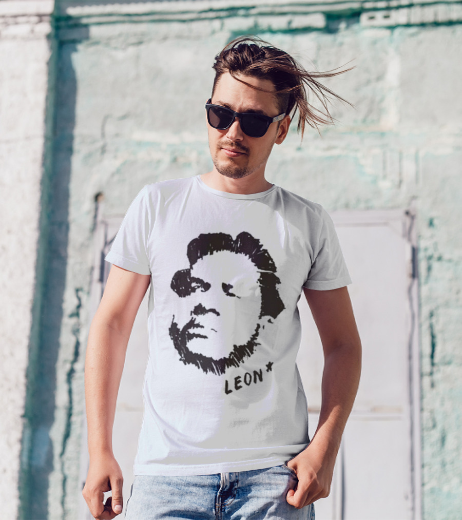Leon Bridges Leon Sketch Face T-Shirt