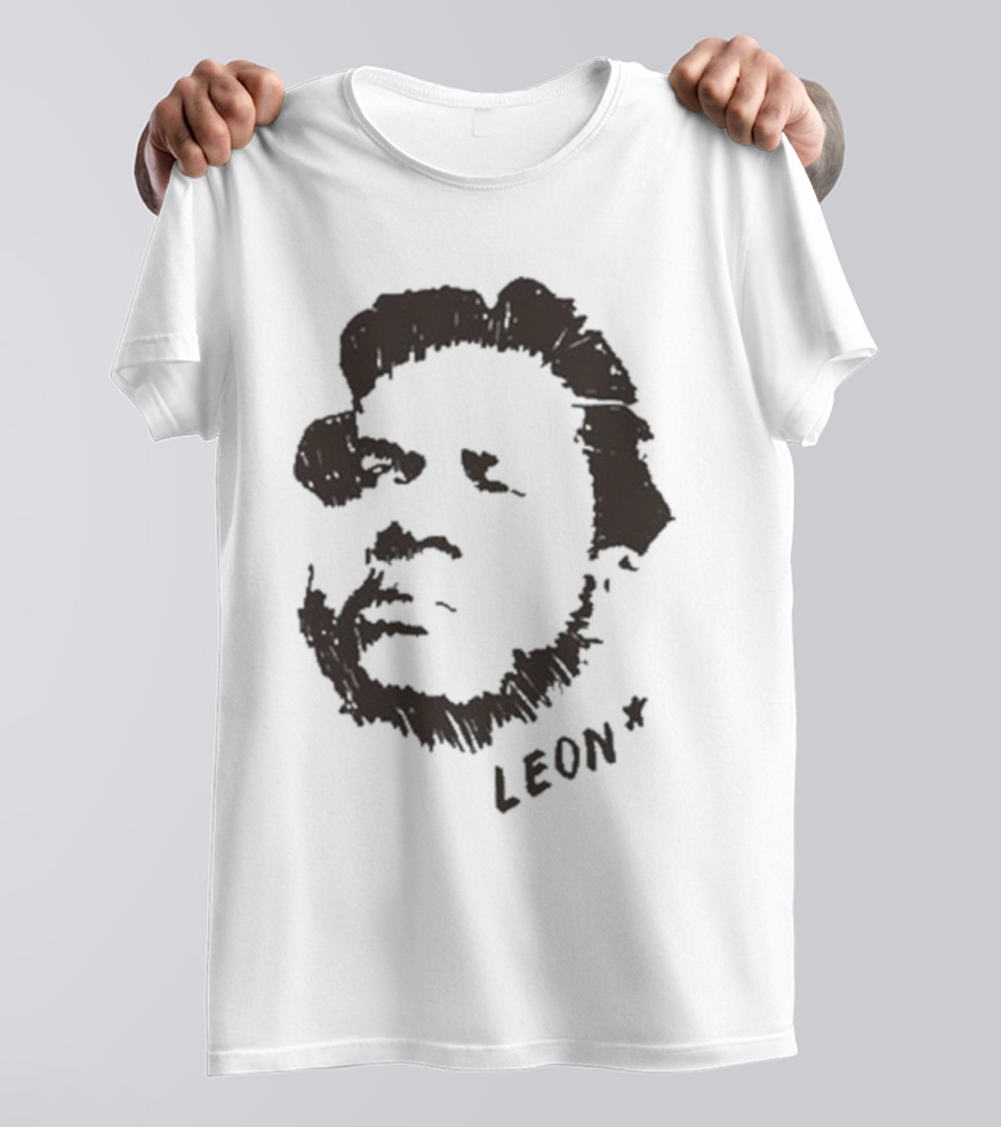 Leon Bridges Leon Sketch Face T-Shirt