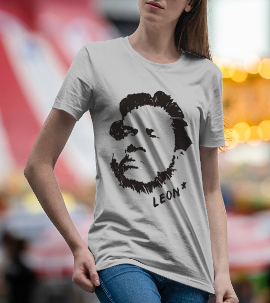 Leon Bridges Leon Sketch Face T-Shirt
