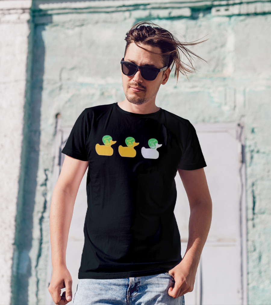 Duck Duck Gray Duck Vikings Helmet Trio T-Shirt