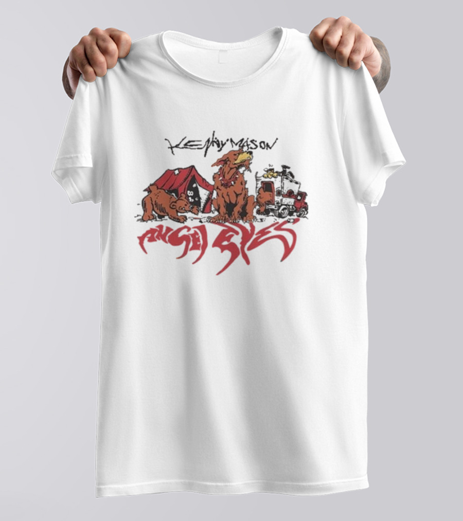Kenny Mason Angel Eyes Dog Tent Truck T-Shirt
