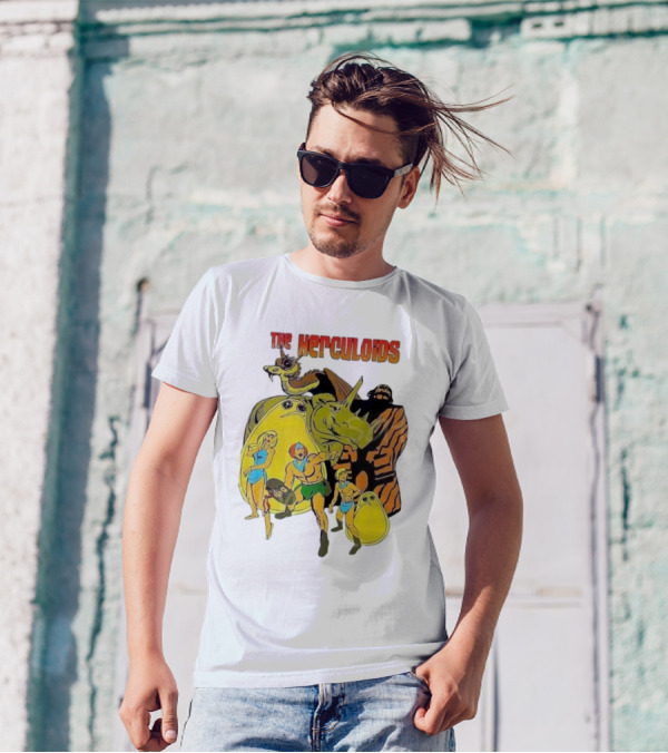 The Herculoids Classic Adventure Cartoon Characters T-Shirt