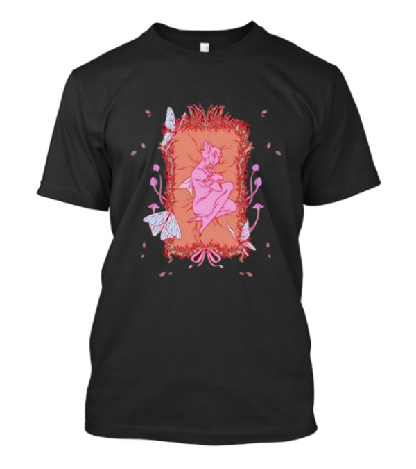 Melanie Martinez Rip Crybaby Reversible Butterfly Pink Figure Pillow T-Shirt