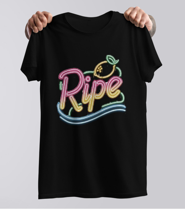 Ripe Neon Baby Ribbed Band Lemon T-Shirt