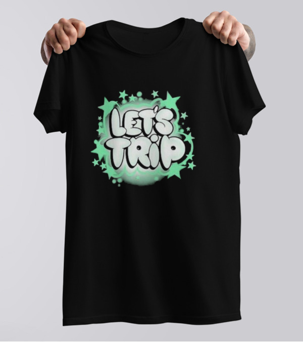 Sturniolo Let's Trip Airbrush Stars T-Shirt