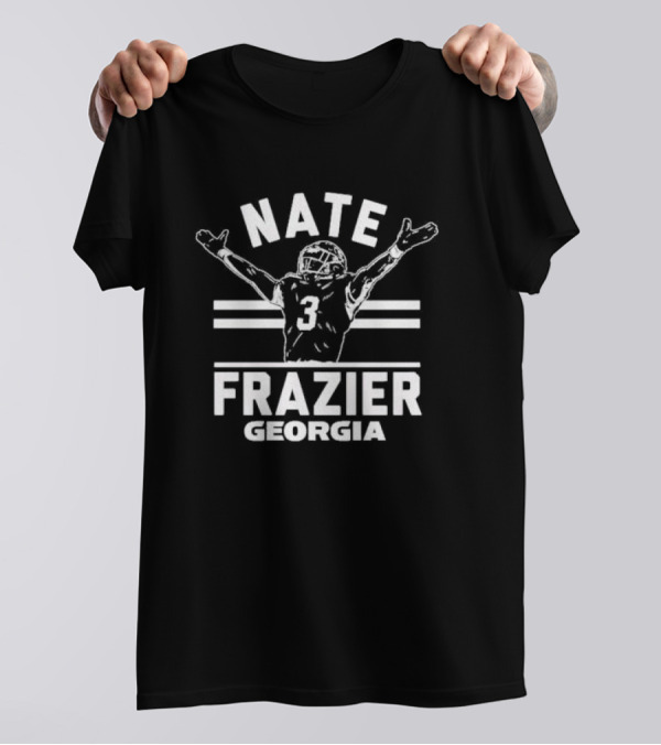 Nate Frazier Georgia Football Touchdown Pose T-Shirt