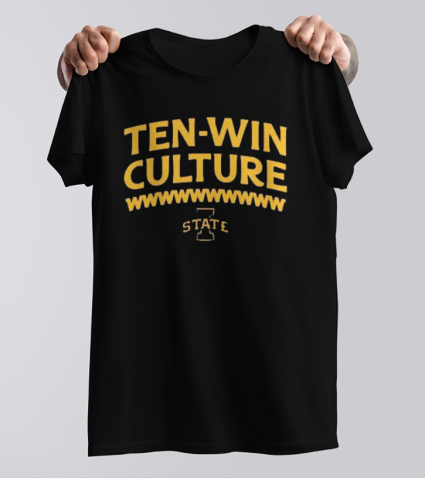 TEN-WIN CULTURE STATE Football T-Shirt