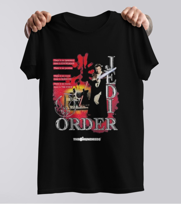 Jedi Order Code Knowledge Harmony Force The Hundreds Star Wars T-Shirt