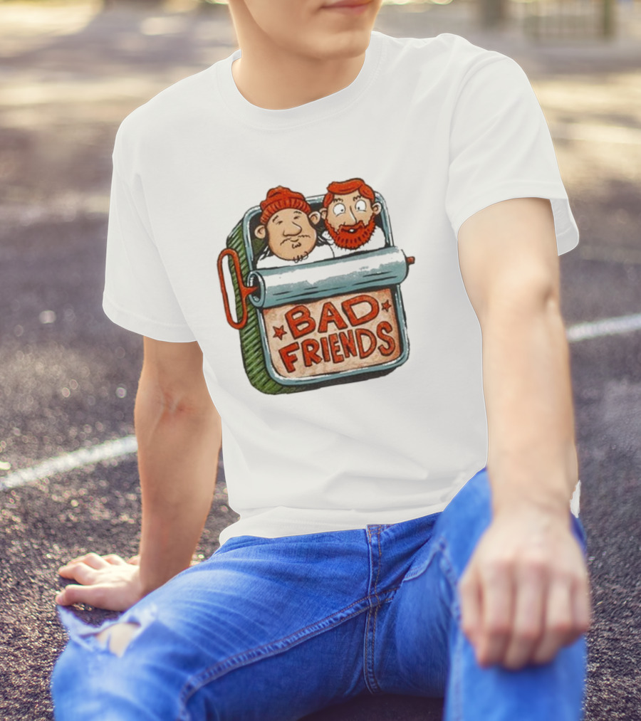 Bad Friends Meat Grinder Beanie And Redhead Duo T-Shirt
